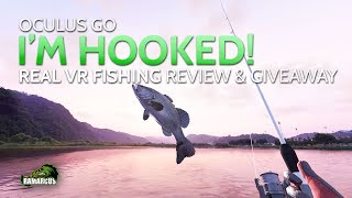 Oculus Go // Real VR Fishing Review, Gameplay & Giveaway!