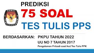 75 Soal PPS | soal pps 2024 | tes pps | cat pps | contoh soal pps | tes pps 2024 | cat pps 2024