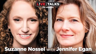 Suzanne Nossel, CEO of PEN America, in conversation with Jennifer Egan at Live Talks Los Angeles