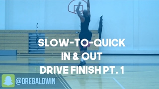 Slow-to-Quick In & Out Behind-Back Dribble Jumpshot Pt. 1 | Dre Baldwin