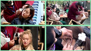 Qingyang, People's Park Chengdu| 成都 人民公园  EAR CLEANING 採耳 ASMR REMAKE Collection 1-10