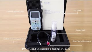 PM5 Gen2 High Precision Ultrasonic Thickness Gauge Packing List