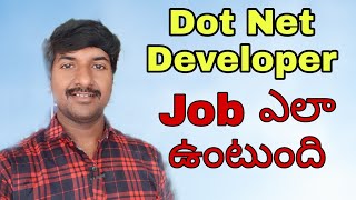 Is  Dot Net Developer Job Easy (Telugu)
