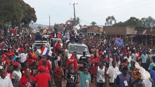 HE. BOBI WINE ARRIVES IN KASSANDA