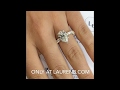 3 carat Pear Shape Diamond Engagement Ring