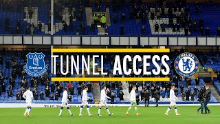 FANS RETURN TO GOODISON! | TUNNEL ACCESS: EVERTON 1-0 CHELSEA