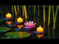 Lotus Candle Zen Relaxing Music 🌸 Peaceful Meditation Ambience for Sleep and Inner Balance