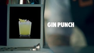 GIN PUNCH DRINK RECIPE - HOW TO MIX