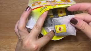 Lipton tea unpacking: pure and simple