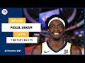 PASCAL SIAKAM 14 PTS vs NOP 25 Nov 24-25 IND Highlights