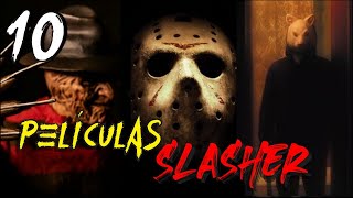 Top 10 Mejores Películas SLASHER | Películas de TERROR