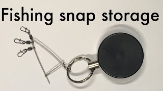 フィッシングスナップ収納/Fishing snap storage【Fishing hack】