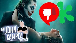 Joker 2 Audience Scores Drop Below Madame Webb - The John Campea Show