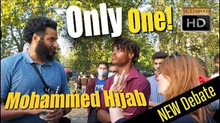 P1 - There's only One! Mohammed Hijab Vs Christians | Speakers Corner | SCDawah Channel