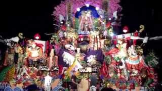 八戸三社大祭2015 十一日町龍組 山車見納め