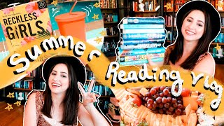 Summer Reading Vlog! | Picnics, Ice Cream Parties, and Poolside Summer Days ☀️