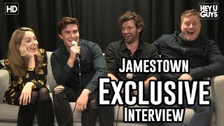 Jamestown Season 2 Interview - Sophie Rundle, Luke Roskell, Stuart Martin \u0026 Steven Waddington