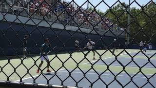 Kei Nishikori practice【US OPEN 2016】 錦織圭 フォアハンドのリターン 全米オープン2016