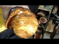 wood turning the project with seven pieces