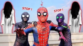 VENOM & PURPLE HERO , WE NEED TO HELP SPIDER-MAN !!! ( Superheroes Funny Movie ) By FLife TV