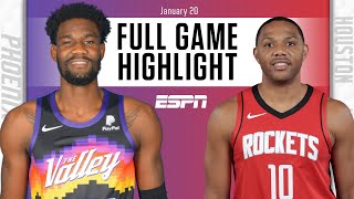 Phoenix Suns vs. Houston Rockets [FULL GAME HIGHLIGHTS] | NBA on ESPN