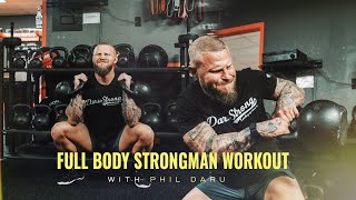 Strongman Workout for Combat Sports | Daru Strong