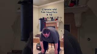 Workout for a 47 year old disabled morbidly obese man .