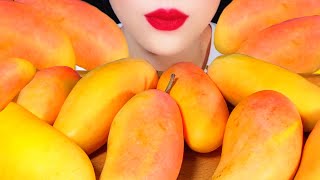 ASMR Mahachanok Mango มะม่วงมหาชนกหอมหวานอร่อยสีสวยมาก