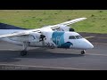 impressive crosswind landings at ponta delgada airport pdl lppd full video