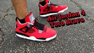 Air Jordan Retro 4 Toro Bravo Review + On Feet