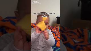 How to Stop a Baby From Crying ?!? | Tiktok by mercadesmarie97