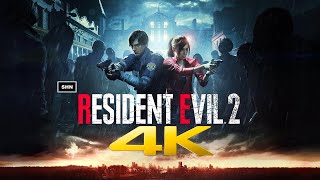 Resident Evil 2 Remake | Leon A /Claire B | HARDCORE No HUD | 4K/60fps Game Movie No Commentary