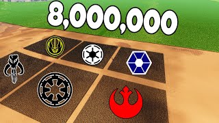 Every Star Wars Army VS 8 MILLION ZOMBIES!? - UEBS 2: Star Wars Mod