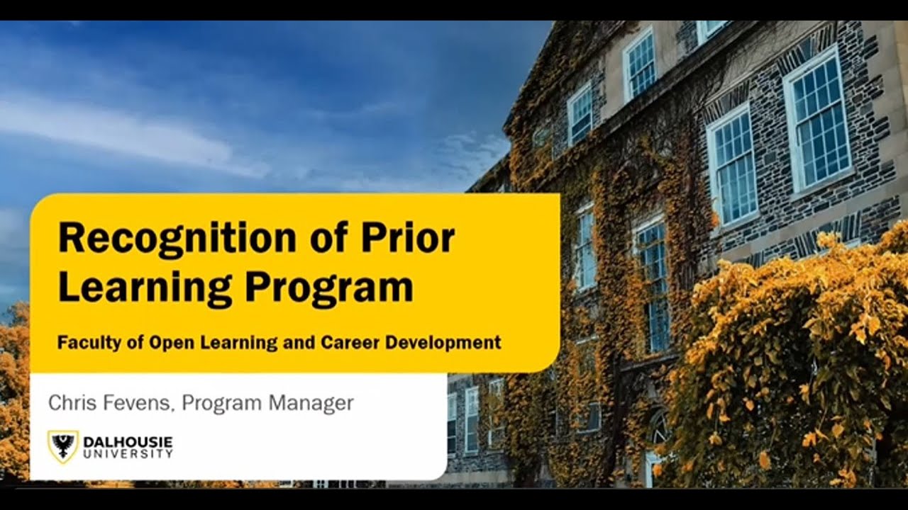 What Is Recognition Of Prior Learning? - YouTube