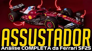 DESCUBRA o que a Ferrari TENTOU Esconder no SF25 da F1 [ANÁLISE COMPLETA]