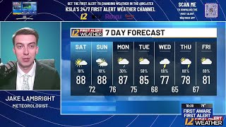 First Alert Meteorologist Jake Lambright gives the latest on potential storms!