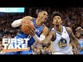 Stephen A. and Max debate if Thunder are threat to Warriors | First Take | ESPN