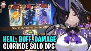 Just Bennett Burst, Clorinde Solo DPS | Genshin TCG