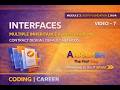 Interfaces in Java Explained | Multiple Inheritance & Loose Coupling | OOPS Module 3 Video 7 |