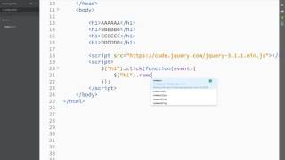 34 jQuery addClass removeClass