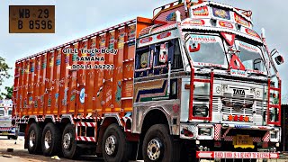 Tata 4223 new Kolkata Fruit 👸 Queen body  by GILL Truck Body