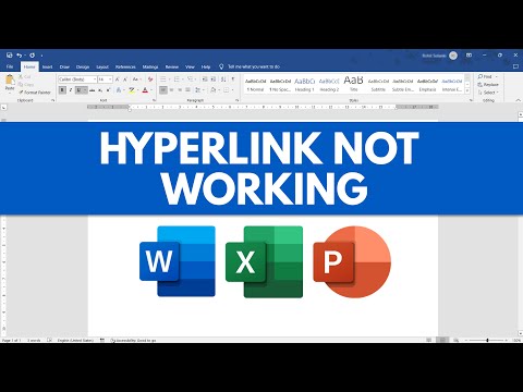 Hyperlinks Not Working Fix MS Office