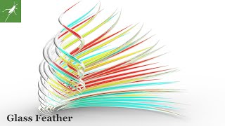 【Grasshopper Tutorial】Glass Feather