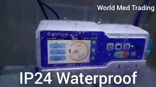 Enmind Infusion Pump IP24 Waterproof เครื่องควบคุมการให้สารละลายทางหลอดเลือดดำ