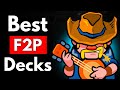 TOP 5 *BEST* F2P Decks in Clash Royale (2024)