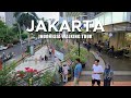 [4K] Jakarta Walking Tour, Tamrin City, Grand Indonesia, Plaza Indonesia Shopping Mall Area