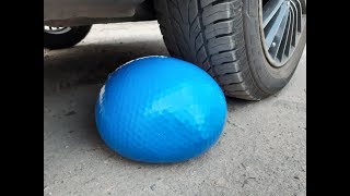 Crushing Crunchy & Soft Things by Car! EXPERIMENT GIANT ORBEEZ WATER BALLOON vs CAR