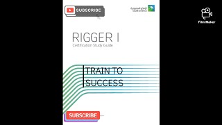 Rigger 1 certification study guide#Aramco# rigger level 1,2,3