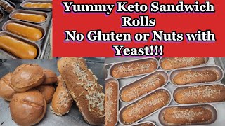 High Protein/Low Carb Egg White Italian Herb and Cheese Rolls & Hamburger Buns