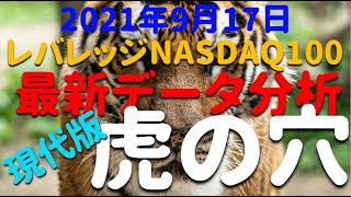 【ハイリスク？それとも爆益？】レバレッジNASDAQ100  最新データ分析  チャート テクニカル分析　2021年9月17日